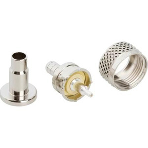 AMPHENOL RF Connector, UHF Straight Crimp Plug for RG-58 .