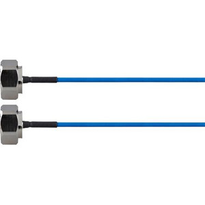 VENTEV BY RF INDUSTRIES 85 ft TFT-402-LF low-PIM coaxial cable assembly with 4.3-10 Male Straight to 4.3-10 Male Straight.