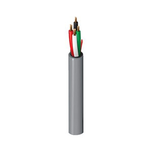 BELDEN 4-14AWG Conductors Security & Alarm Cable, Beldfoil shield, PVC Jacket with Ripcord, PVC Jacket, .