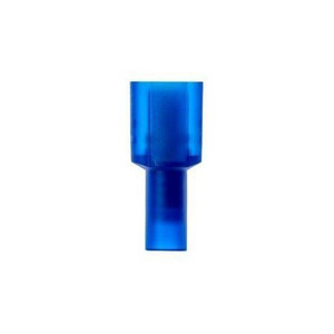 3M Male Disconnect Terminal Mates with 0.187-in wide female tab. Accommodates wire sizes 16 to 14 AWG. .