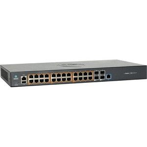 CAMBIUM cnMatrix EX2028-P, Intelligent Ethernet PoE Switch, 24 1G and 4 SFP+ fiber ports - USA power cord - See WOL or WAV sku