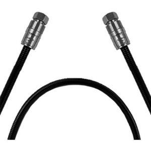 JMA WIRELESS 2-to-3 feet jumper, 1/4" Superflexible Cable,4.3-10 Right Angle Connector (male), 4.3-10 Straight Connector (male)