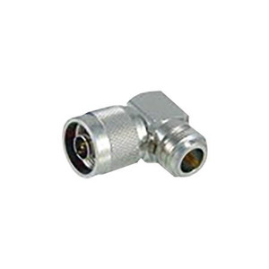 L-COM Coaxial Adapter, Compact Type N-Male / Female Right Angle .
