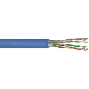 Ventev Cat6 Booted Patch Cable 7 ft length with Blue Jacket .