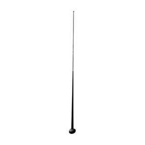 STI CO Dual Band Fender Mount Antenna 150-174/760-870 MHz, 17' cables, RG-58, stainless steel .
