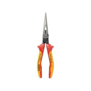 FLUKE Insulated Long Nose Pliers with Side Cutter & Gripping Zones, 1000 V. .