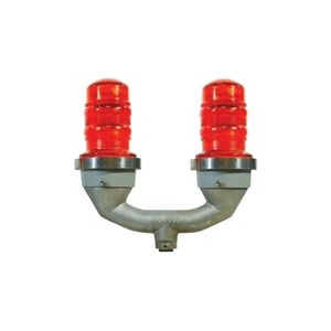 DIALIGHT Vigilant Red Dual Low Intensity LED Reflector Bulb, FAA (TC) L-810, 24VDC .