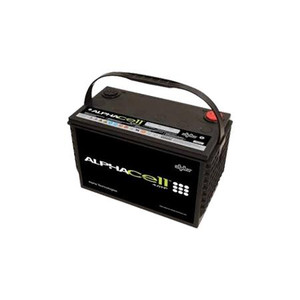 ALPHACELL 4.0HP, 12V, 114aH 20hrs, AGM Pure Lead Top Terminal Battery .