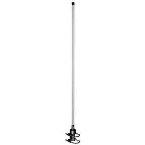 AMPHENOL 449-467 MHz broadband fiberglass antenna. Omnidirectional, 3dB gain, 300 watts. Direct N female term. Includes mounting hardware.