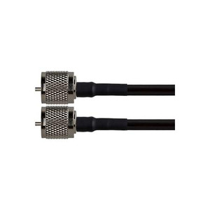 VENTEV 3ft LMR-240 jumper with UHF MALE TO UHF MALE connectors .