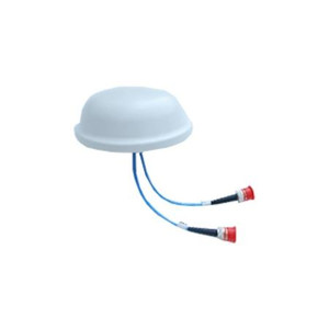 GALTRONICS Ceiling mount omni directional antenna covering 617-960, 1695-2690, 3300-4200 and 5000-6000 MHz with 2x 4.3-10 Din Female connectors.