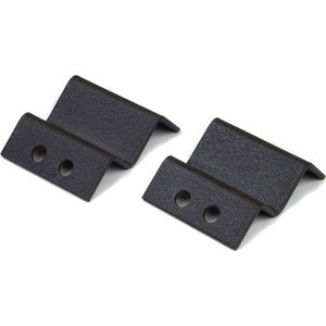 GAMBER JOHNSON equipment mounting bracket/ faceplate for Motorola Spectra A4 Remote (double bend). 2"H x 5.68"W. .