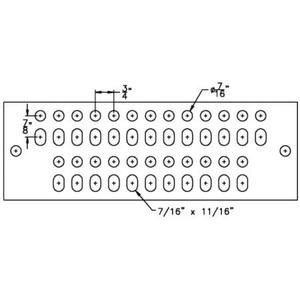 HARGER 1/4x4x20 Ground Bar Kit .