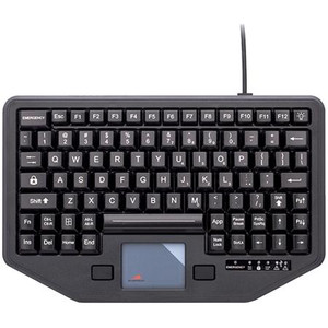 GAMBER-JOHNSON Full Travel Keyboard with Attachment Versatility. 12 Function Keys, 88-Key Functionality, Integrated Backlighting, Integrated