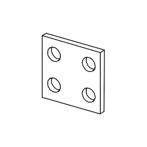 VERTIV 2-position load bus bar for use with two power extend converters in parallel. .