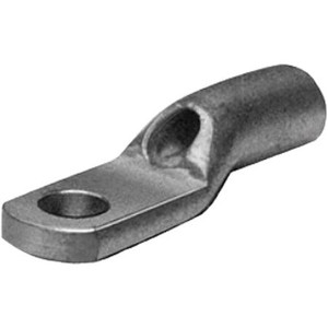 Burndy 1 Stud, Short (Standard) Barrel Compression Ground Lug for #10-#12 wire. 1/4 in Stud Size. .