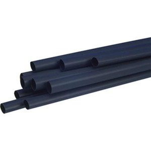 3M Heat Shrink Tubing, Black, 1/4 in by 48 in .