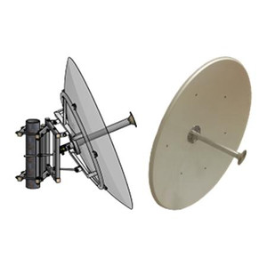 MARS 5.1-5.9 GHz Dual Polarization Parabolic Dish Antenna, (3ft) .