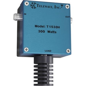 TELEWAVE 148-174 MHz high power single isolator. 300 watts, 35dB isloation at 5 MHz bandwidth. .35dB insertion loss. *Factory tune