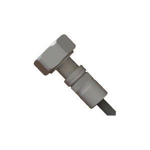 JMA WIRELESS 3 feet jumper, 1/4" Superflexible Cable, 4.3-10 Right Angle Connector (male), N Straight Connector (male)