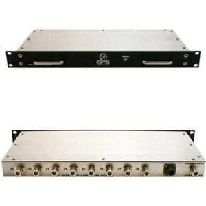GPS NETWORKING GPS NETWORKED RACK MOUNT AMPLIFIED ANTENNA SPLITTER, - 8 OUTPUTS -48VDC-N/5/MC48 N-Type connector.