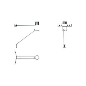 AMPHENOL Clamp for side mounting on mast .