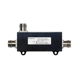 RF INDUSTRIES 698-2700 MHz Directional Coupler with 4.3/10 Female Connector, 4.8 dB, IP67 .