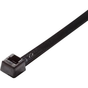 ADVANCED CABLE TIES 4" x 1/16" self locking cable tie. Black color resists UV. 100 pcs. .