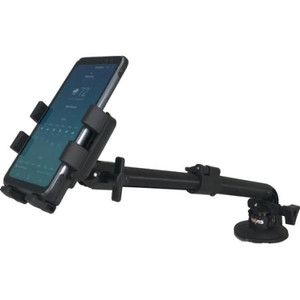 HAVIS Telescoping Universal Rugged Phone Cradle & Industrial Strength Suction Cup Mount. The arm extends up to 18".