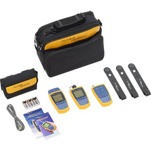 FLUKE NETWORK Includes MicroScanner2 cable Verifier wi/ main wiremap adapter Probe,Pro Tool Kit,Starter Guide User CD Batteries , Carry case