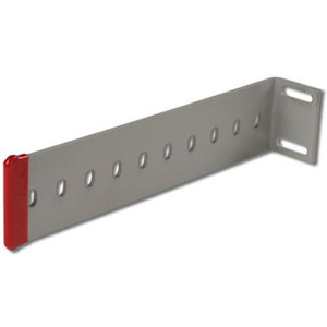 TELECT Cable Tie Bracket, 8 in Steel, Style D, Telco Gray .