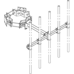 SABRE 3' T-Arm assembly. 6'-6" face and mounting pipe hardware. .