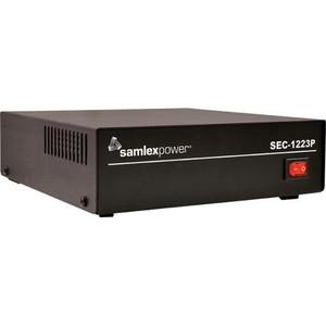 SAMLEX Highly efficient 23 amp switching power supply for compatible land mobile radios .