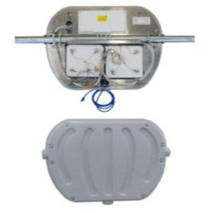 Ventev Universal Handrail Enclosure Mounts to 1.5" to 2" OD Handrails. Polycarbonate. Incl. Gore vents, drain plugs.