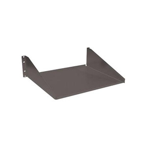 CHATSWORTH Single-Sided Vented Shelf, For 19in Rack, 5.19in H x 15in D, Black .