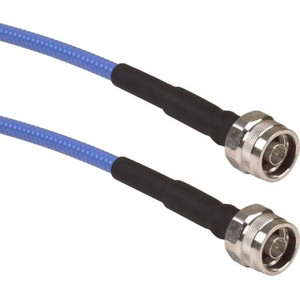 TIMES MICROWAVE 30' SPP-250-LLPL low loss, low PIM, plenum rated cable jumper with N-Male to N-Male connectors. PIM: <lt/> -155 dBc