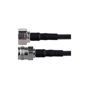 VENTEV 2 ft SPO-250 low-PIM coaxial cable assembly with 4.3-10 Male Straight to 4.3-10 Female Straight. PIM TESTED