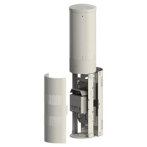 COMMSCOPE Pole Top Radio Concealment Antenna Mount. Concealment Enclosure for up to (4) Ericsson low power radios. 4-220X,H-MNT,KIT,LIGHT GREY