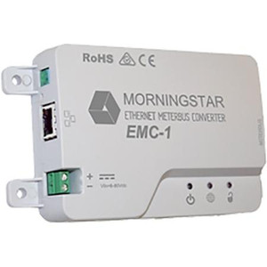 Morningstar Ethernet MeterBus Converter Converts solar conteroller RJ11 to RJ45 Ethernet connector. Includes converter; RJ11 Cable 10ft; RJ45 Cable 10ft