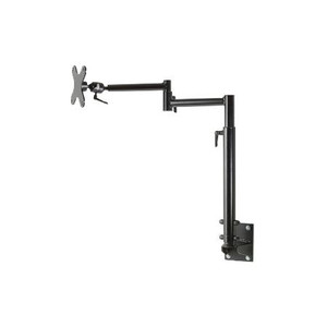 GAMBER JOHNSON Height-Adjustable Extending Wall Mount. Kit includes: wall mount, dual articulating arms and VESA 75/100mm adapter plate.