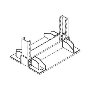 CHATSWORTH Rack Seismic Gusset Kit. INCLUDES: 4 each welded steel bolt-on gussets. 8 each 1/2-13 x 1-1/4" bolts 8 each 1/2-13 nuts