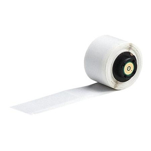 BRADY Printer Label 1 In. W Vinyl Pk 100 .