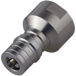 RF INDUSTRIES Unidapt to QMA Male Section, Low PIM Straight Adapter. .