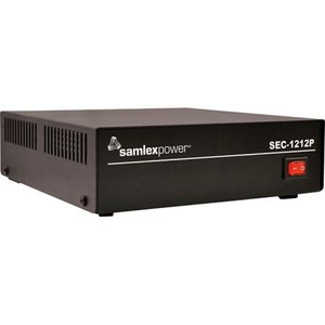 SAMLEX Highly efficient 11 amp switching power supply for compatible land mobile radios .