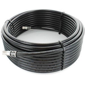 WILSON ELECTRONICS RG11 50ft Black Cable with F-Male .