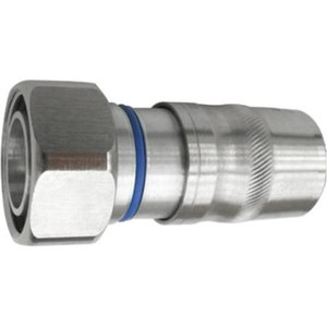 JMA UPL DIN Male Straight Compression connector. For use only with 1/2" Trilogy cable AP6012J50 & APC012J50. .