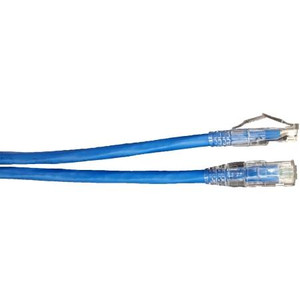 Ventev Cat5e Booted Patch Cable 25 ft length with Blue Jacket .