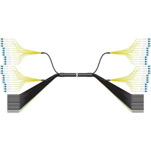 COMMSCOPE HFT2406-48SV3-220 HELIAX Fiber Feed Hybrid Cable Assembly, 12X24, Low Inductance, UL Type RHC, 24 power conductors 6 AWG, 48-fiber, 18 alarm