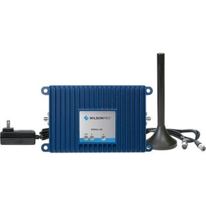 WILSONPRO Pro Signal 4G 15dB direct connect M2M booster kit. Covers 700LTE/CELL/PCS/AWS. Includes antenna, hardwire power supply. Canadian version.