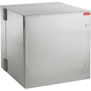 HOFFMAN ProTek Double-Hinged UL and NEMA Type 4, 12. 48.54 x 23.62 x 27.95 Solid Door AC. 26 Rack Units. .